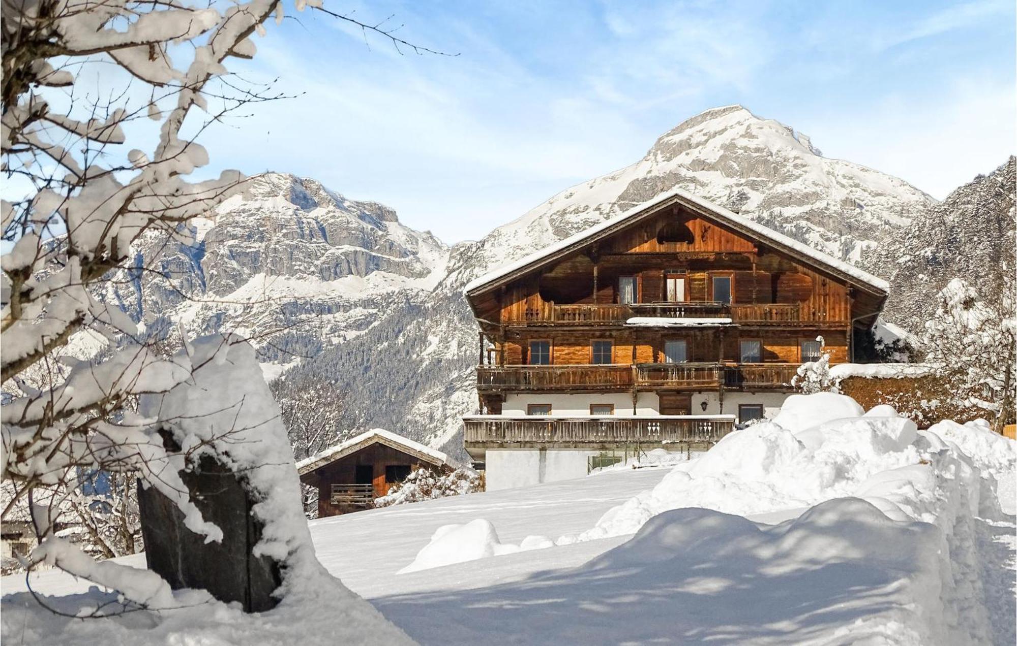 Ferienwohnung Mit Fernblick Bruck am Ziller エクステリア 写真